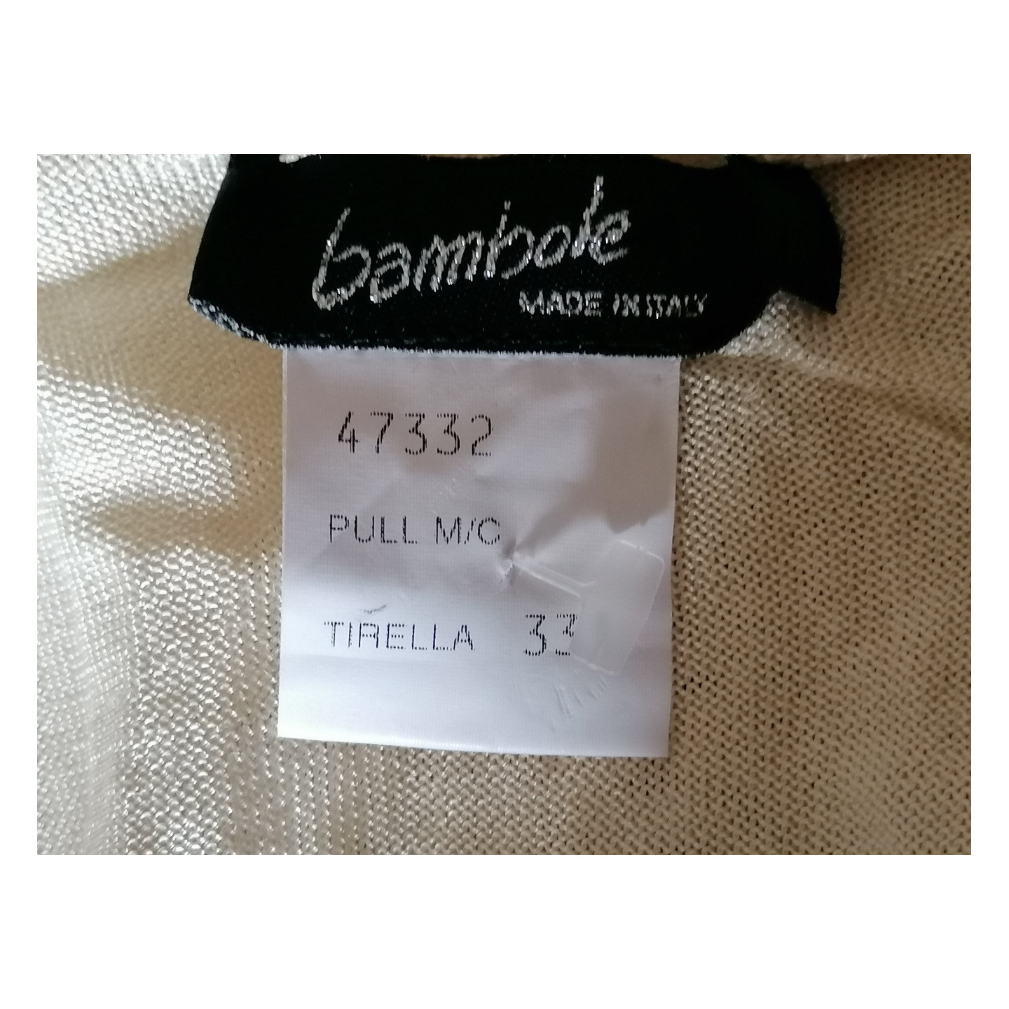 Bambole Made in Italy – T-shirt Y2K en jersey fin