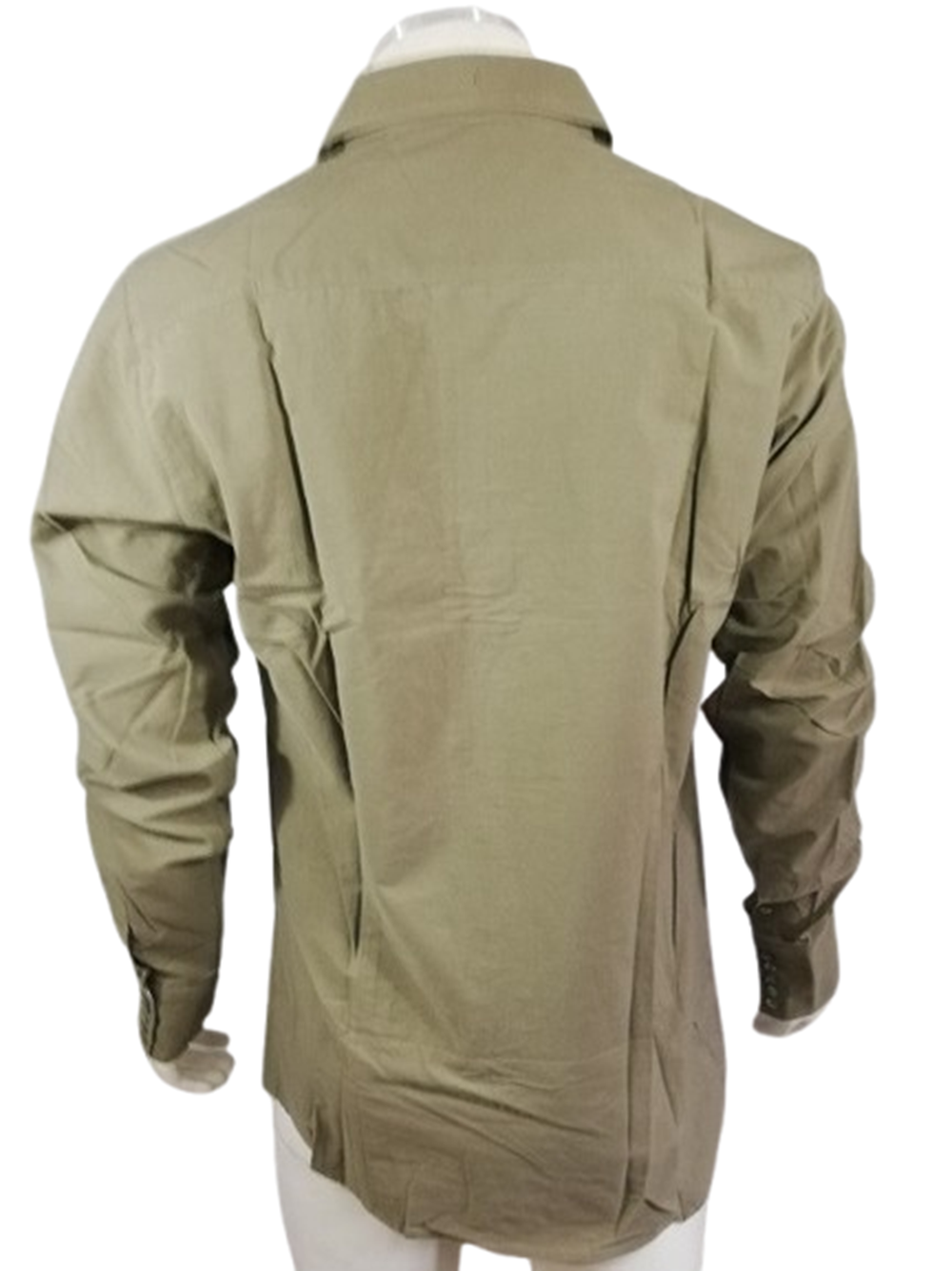 Chemise homme SOURNOI[Z] – Loan, kaki, créateur français