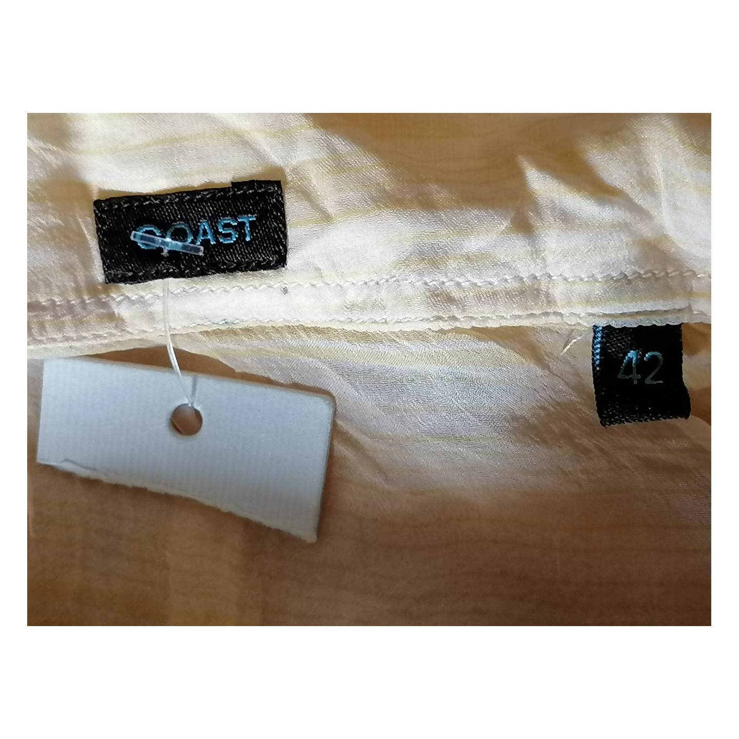 Coast Archive – Chemisier 100 % Soie Deadstock NOS