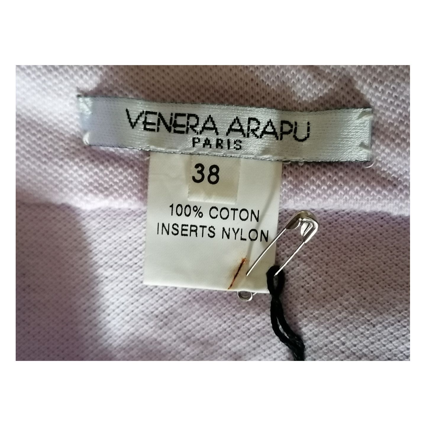 Veste Archive Venera Arapu Paris deadstock tulle brodé