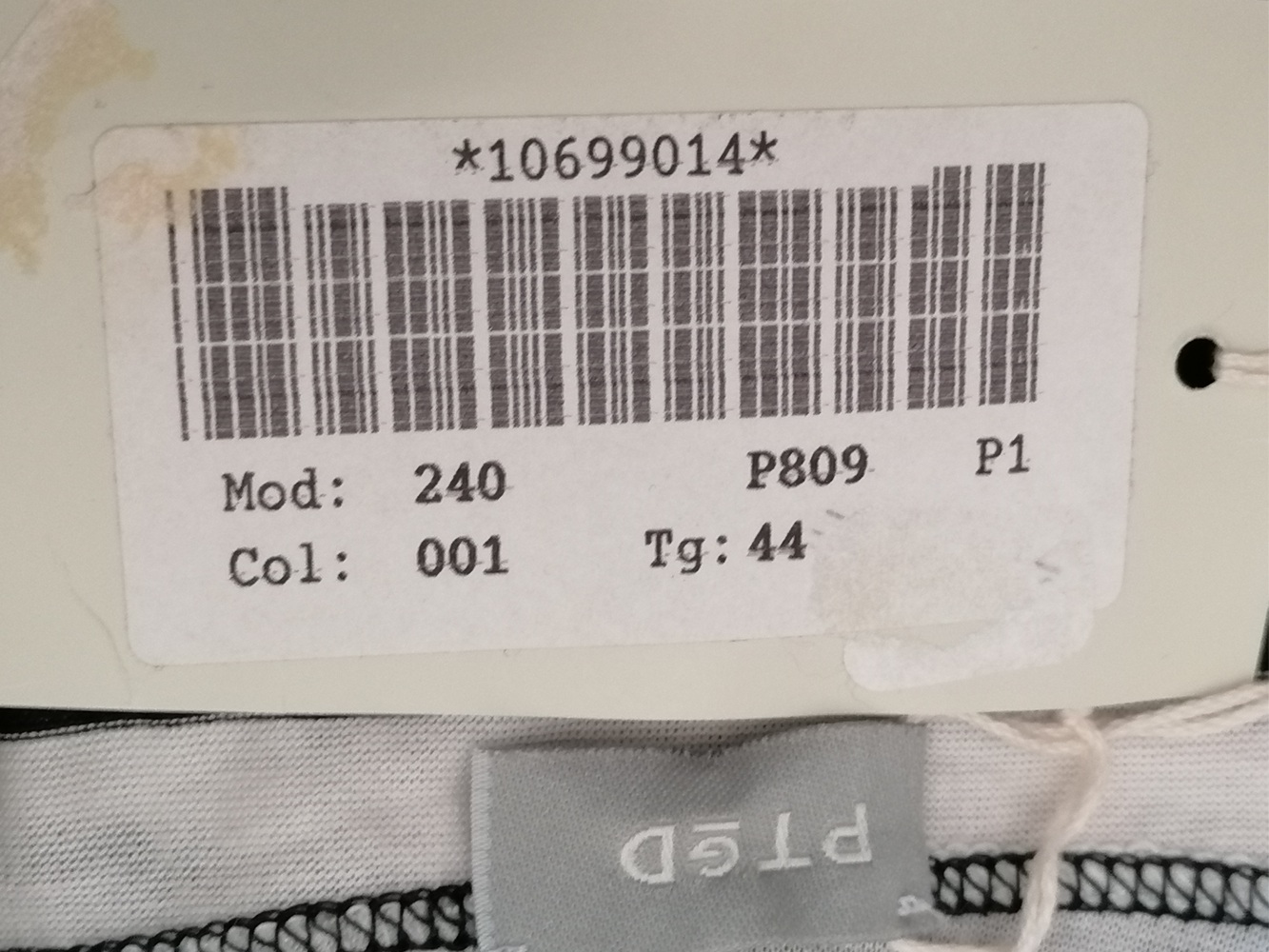 Top marinière PTGD Deadstock Made in Italy – Coton Makò