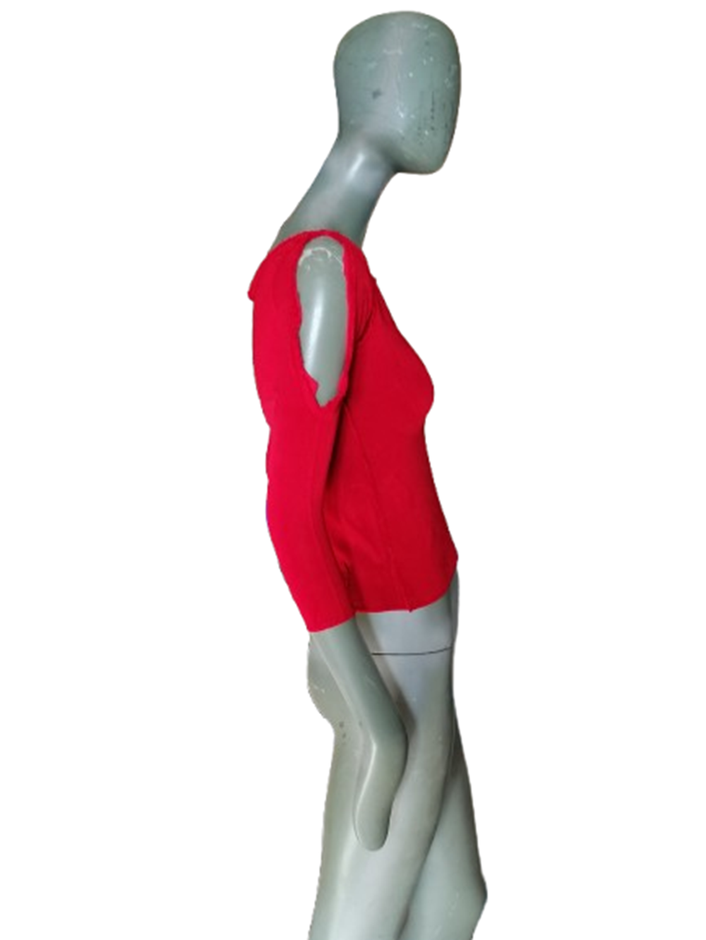 Twin-Set by Light Force Top Y2K Rouge Deadstock Made in Italy