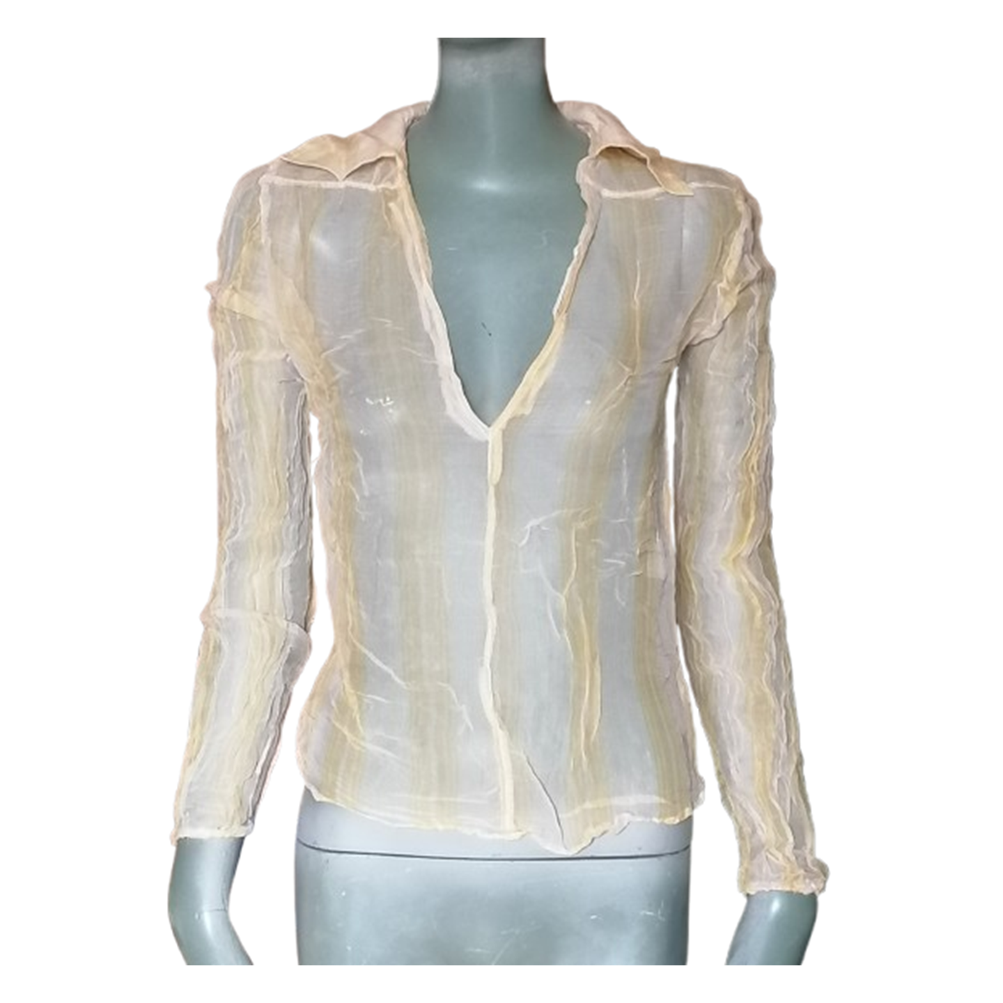 Coast Archive – Chemisier 100 % Soie Deadstock NOS