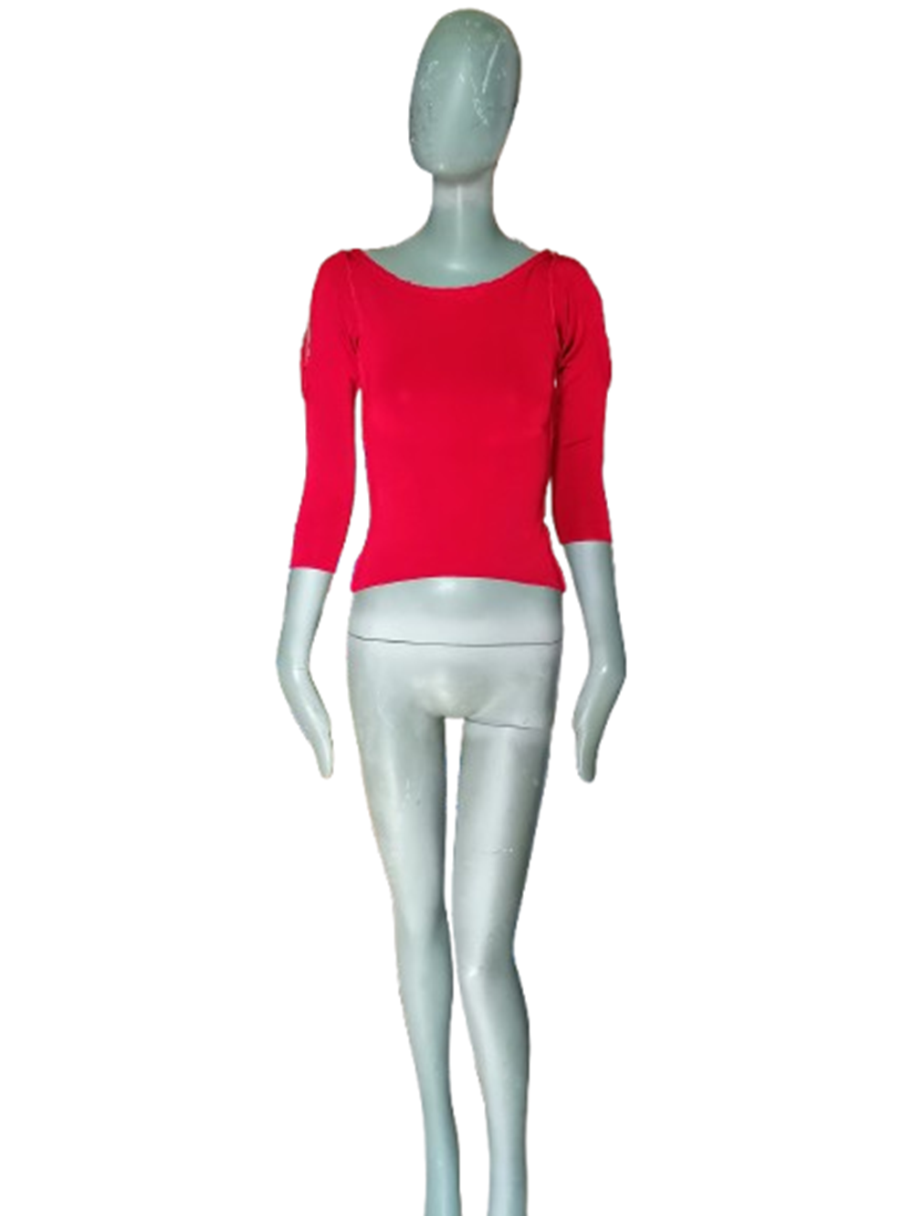 Twin-Set by Light Force Top Y2K Rouge Deadstock Made in Italy
