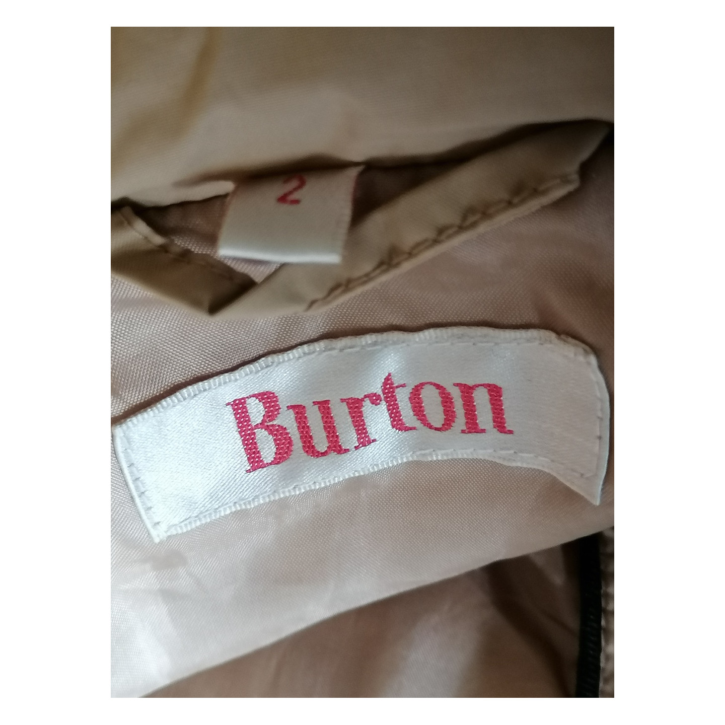 Veste matelassée Burton femme beige