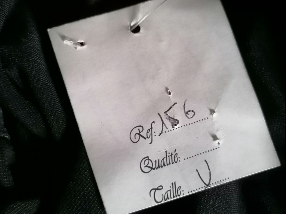 Robe de soirée Y2K Made in France Deadstock