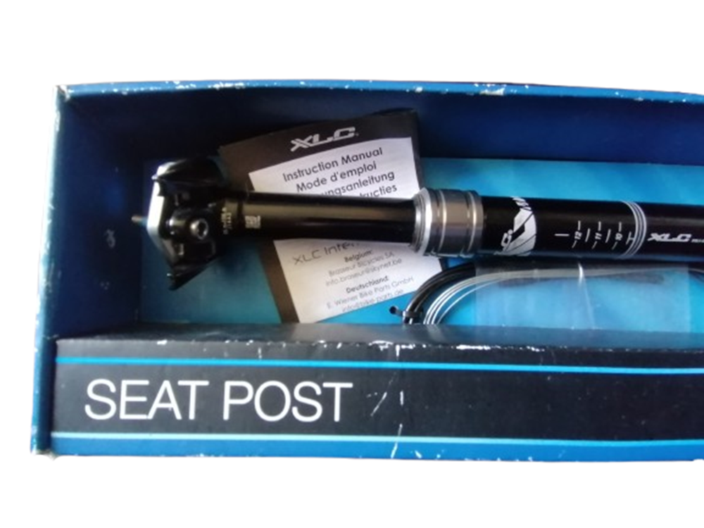 Tige de selle télescopique XLC SP-T07 30,9 x 350 mm – Neuve