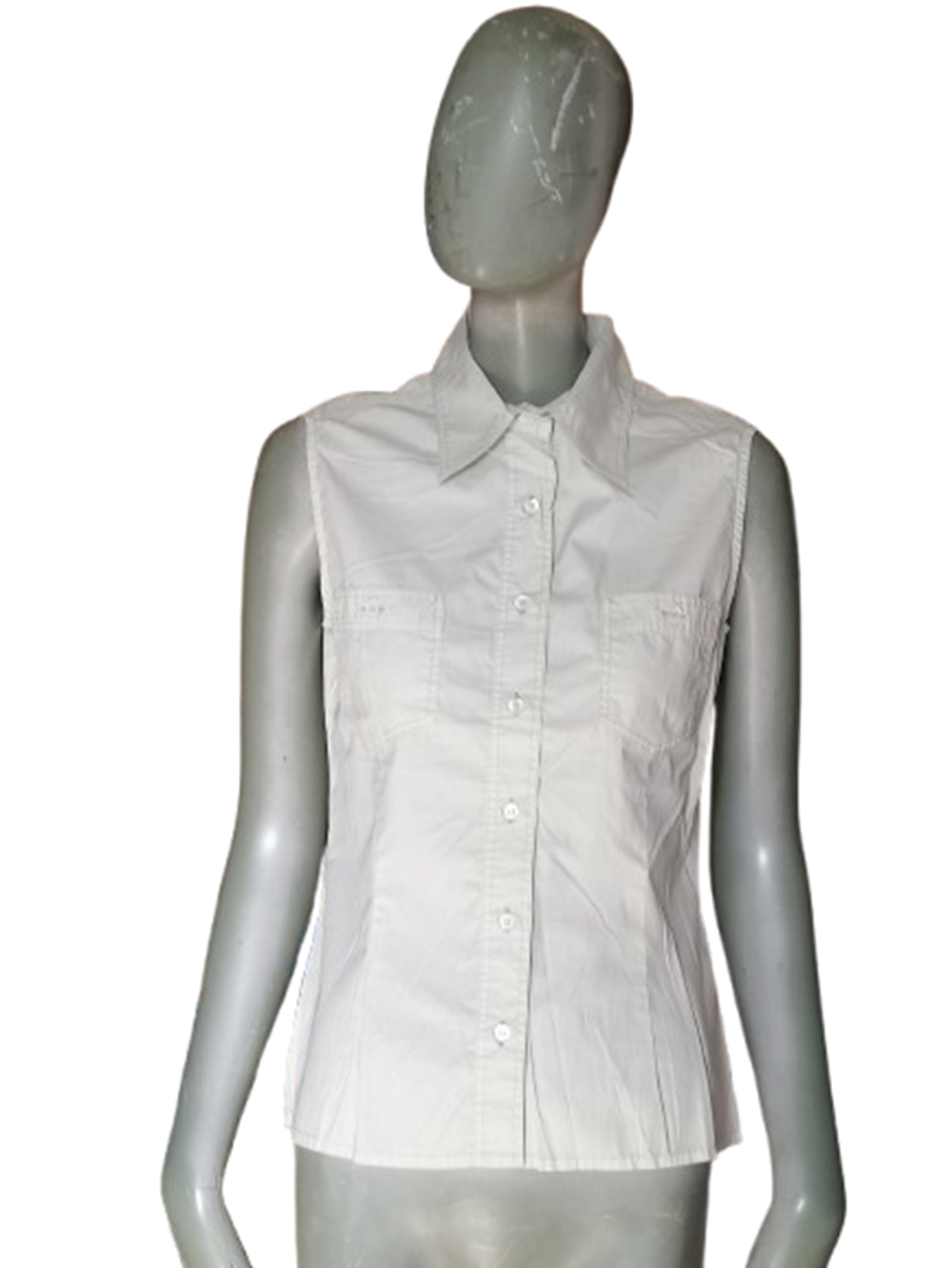Henry Cotton's Chemise Sans Manches Deadstock Made in Italy