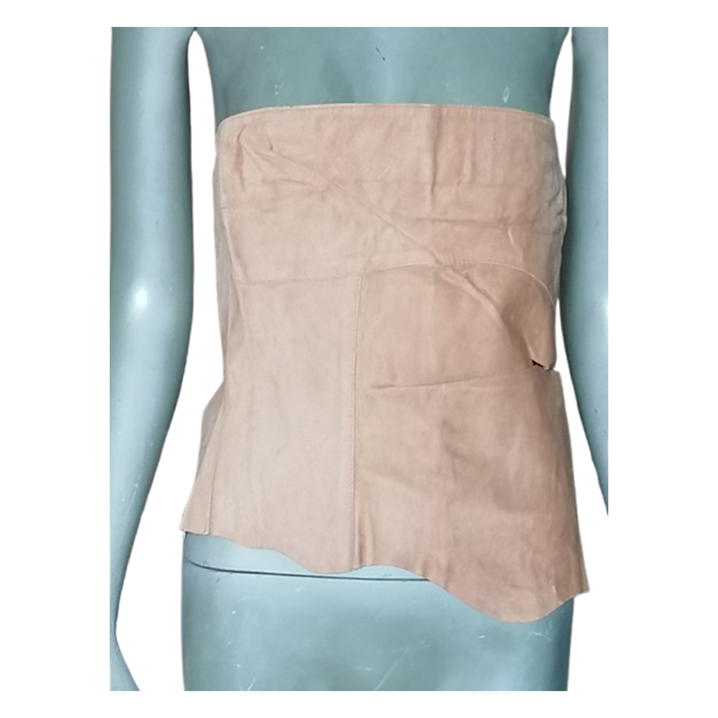 Bustier Archive Ice Jeans by Iceberg Cuir Deadstock Made in Italy