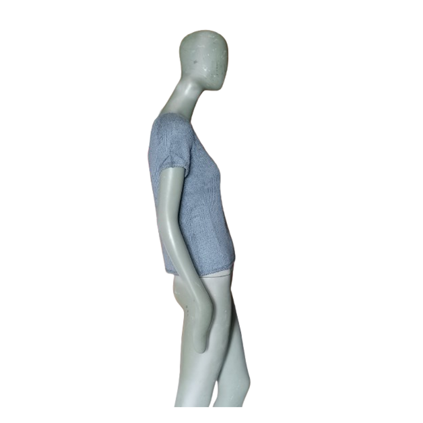 Henry Cotton's – Pull vintage en maille bleu ciel – Neuf avec étiquette