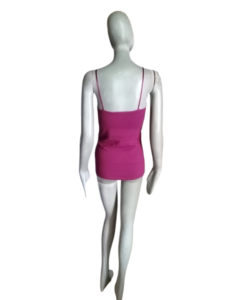 Débardeur femme Zenana Outfitters couleur prune à fines bretelles
