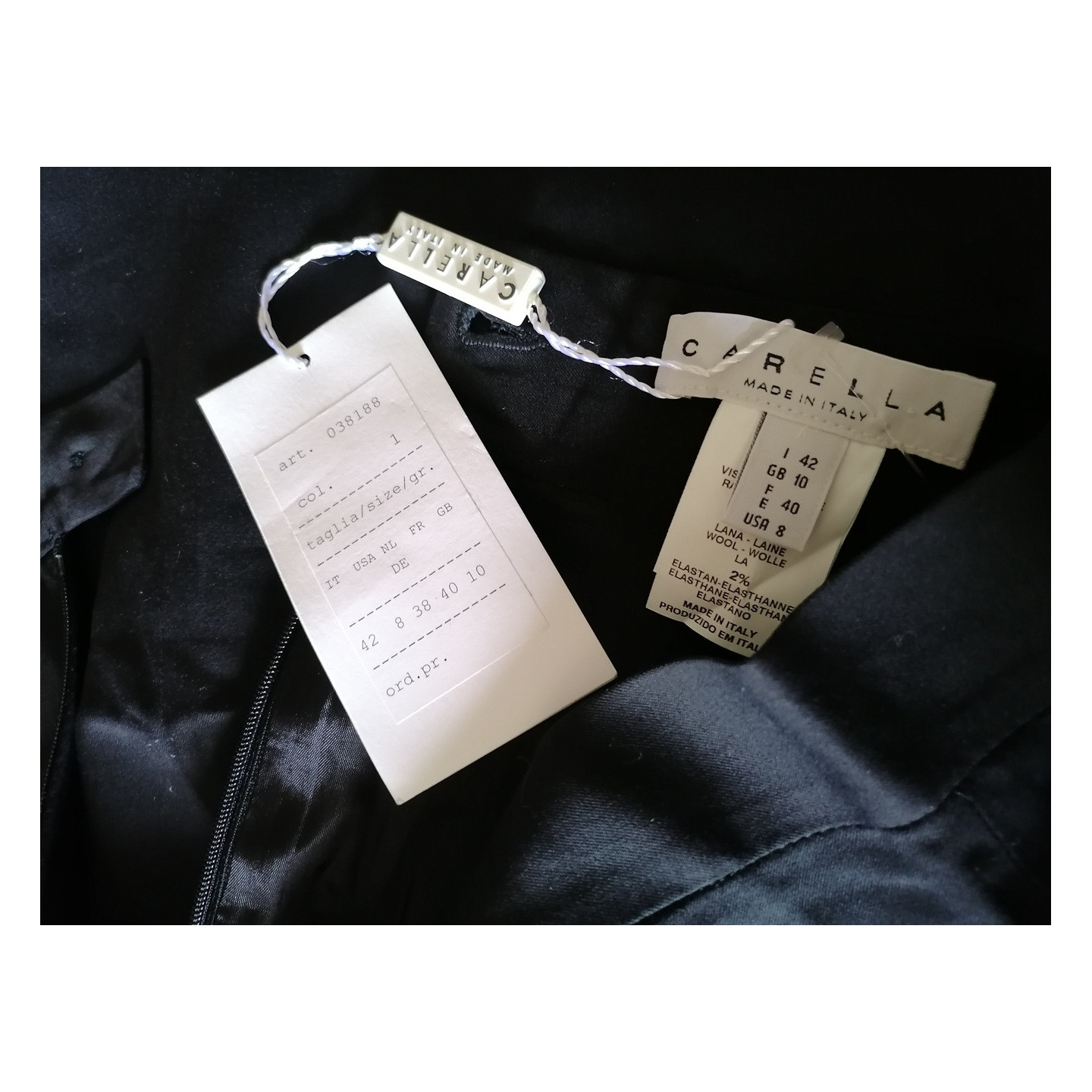 Jupe crayon CARELLA Archive Made in Italy – Neuve avec étiquette