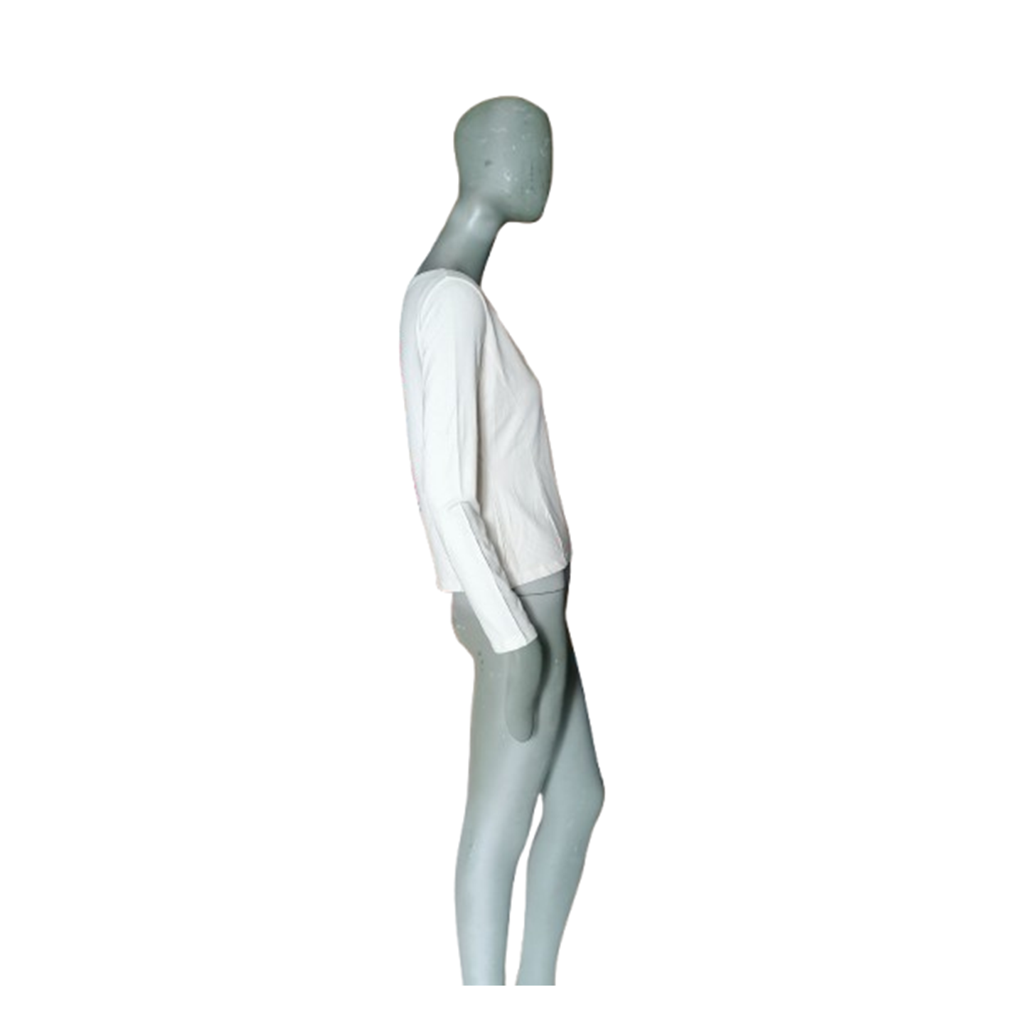 OPPIO Made in Italy – Haut col V blanc premium neuf NOS