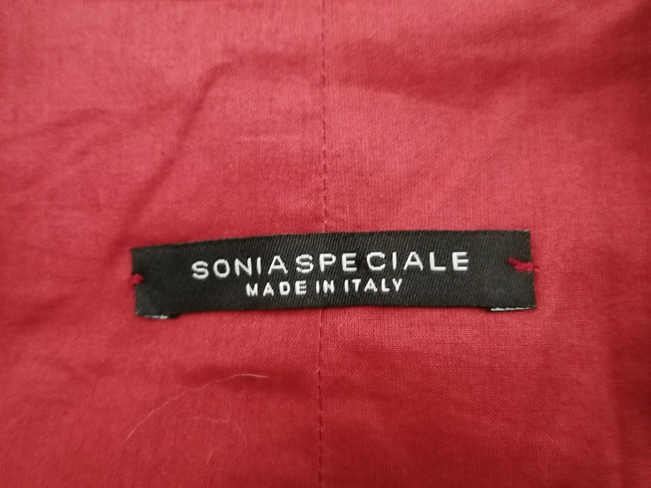 Sonia Speciale – Gilet Deadstock Made in Italy