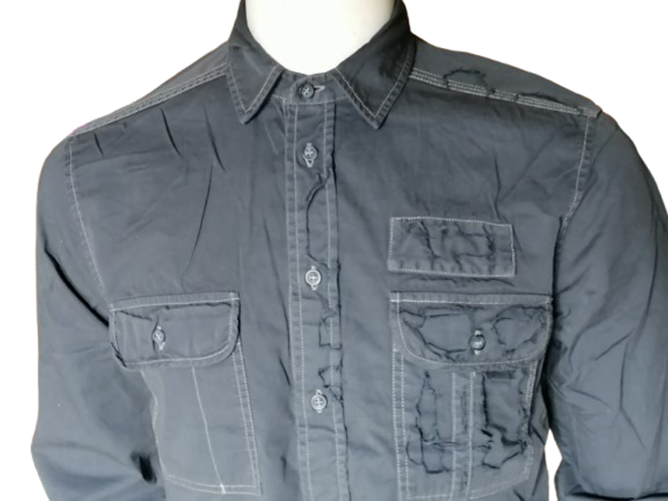 Diesel StyleLab Archive – Chemise Utility 100% Coton Y2K