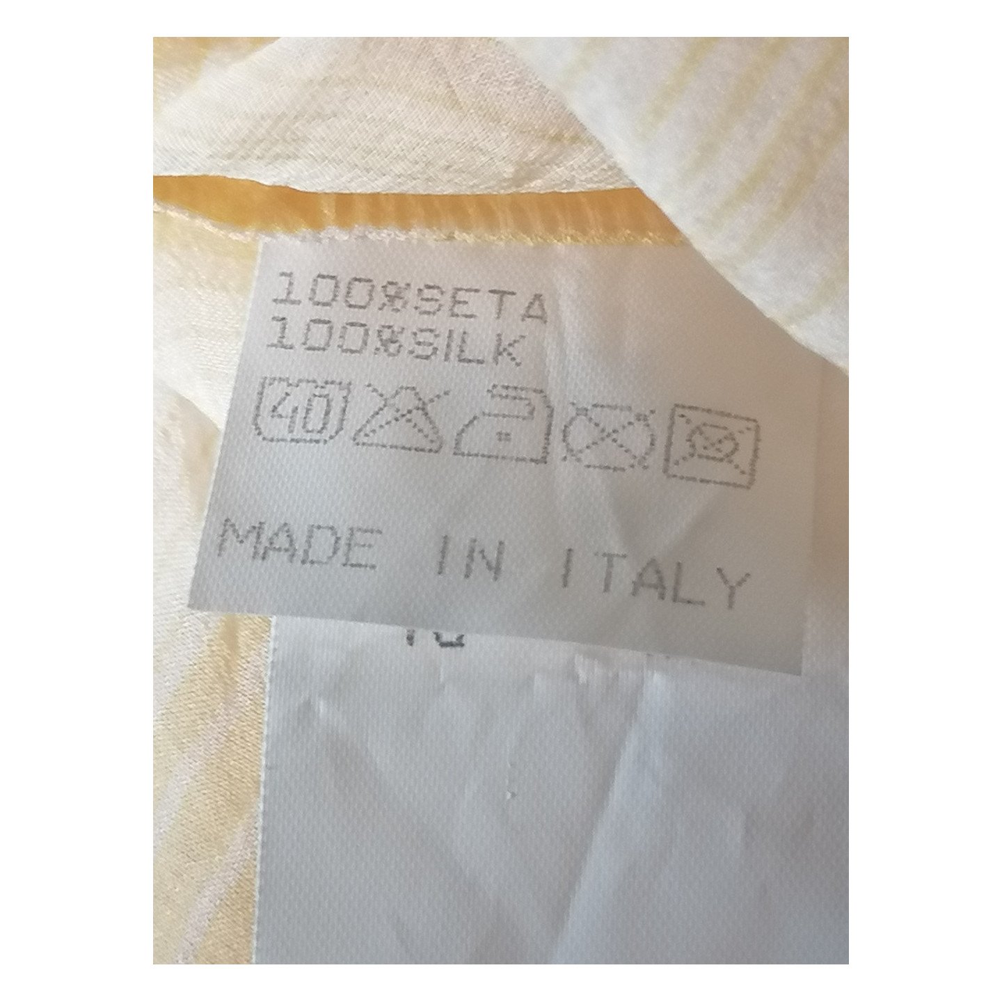 Coast Archive – Chemisier 100 % Soie Deadstock NOS