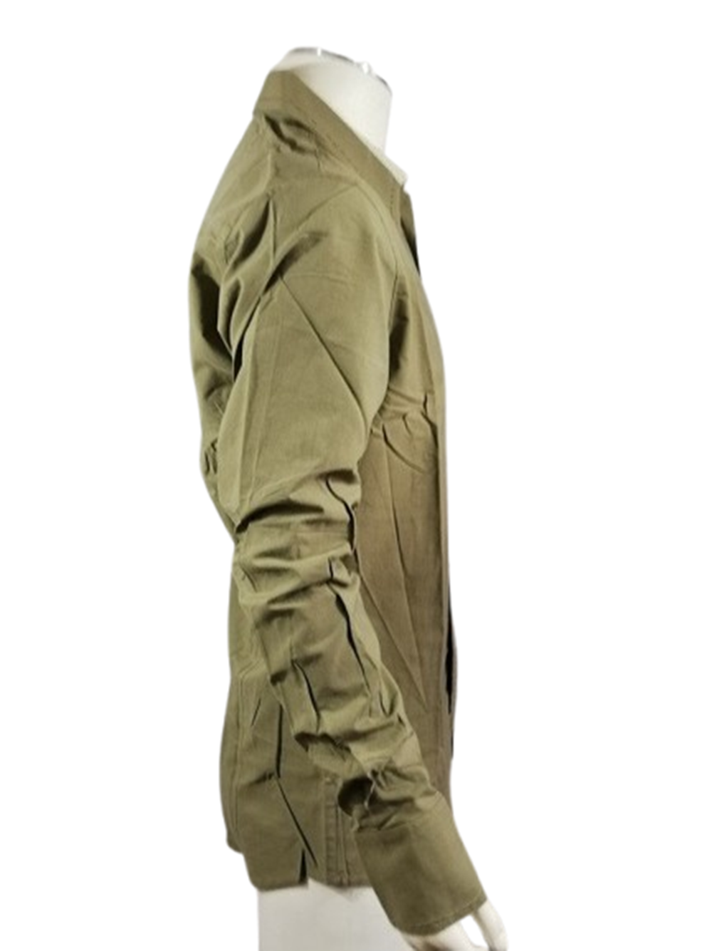 Chemise homme SOURNOI[Z] – Loan, kaki, créateur français