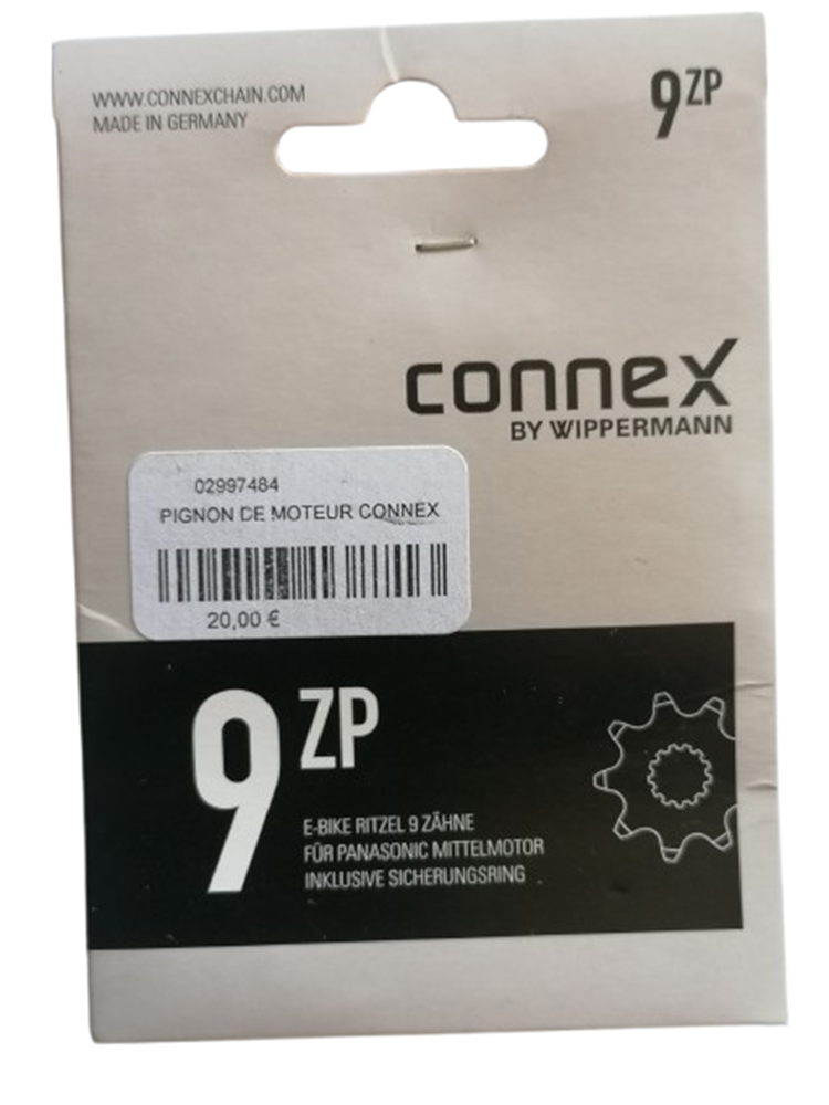 Pignon moteur Connex 9 dents 9ZP pour moteur central Panasonic – 02997484
