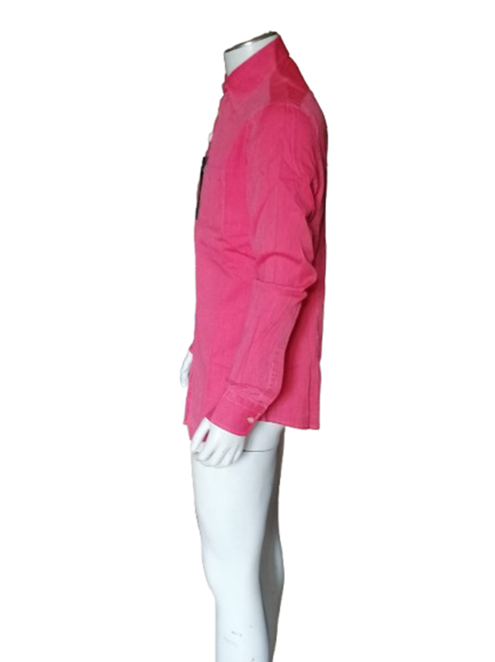 Chemise Trussardi Jeans rose vintage deadstock