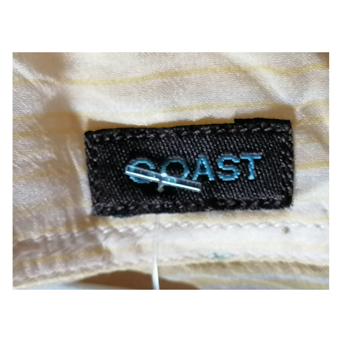 Coast Archive – Chemisier 100 % Soie Deadstock NOS