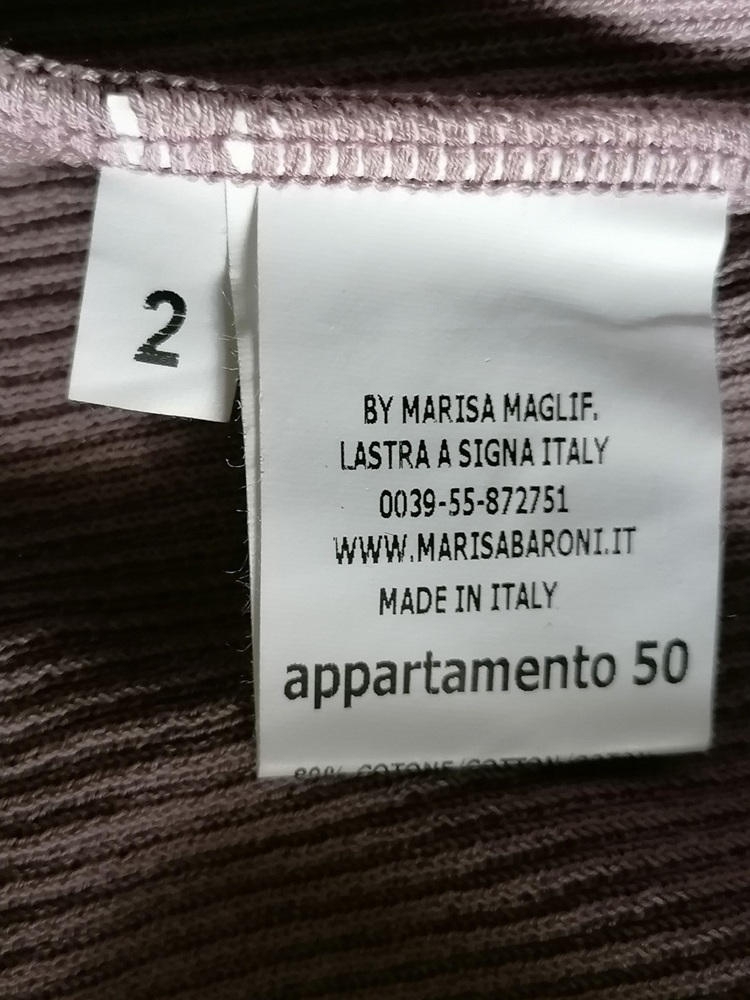 Appartamento 50 Top Bandeau Y2K Deadstock Made in Italy