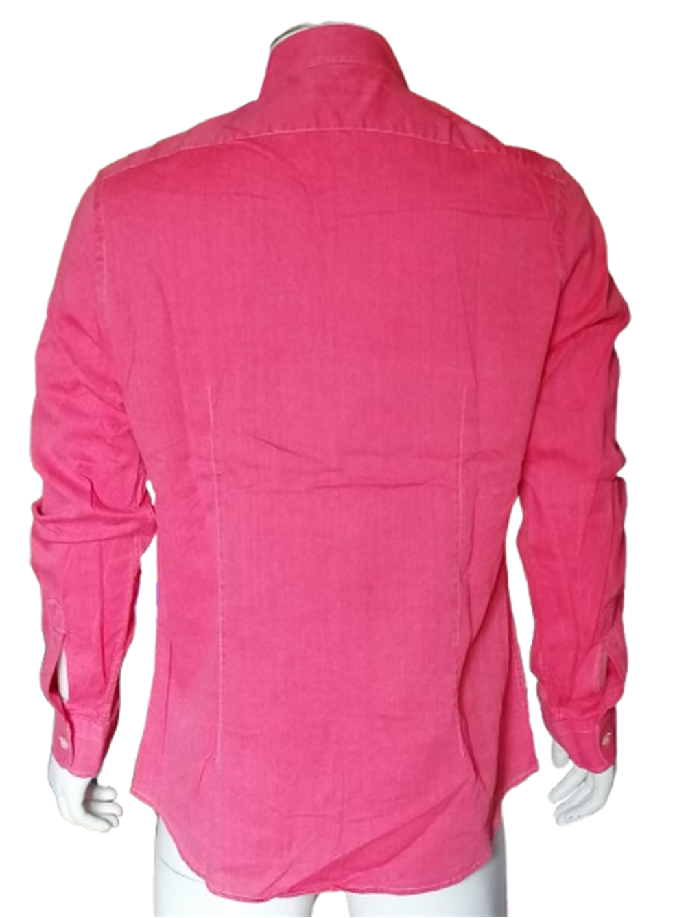 Chemise Trussardi Jeans rose vintage deadstock