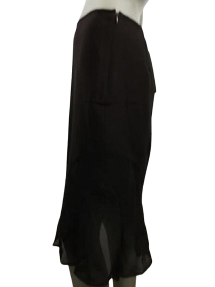 VALENTINO – Jupe Vintage Archive Deadstock en Soie & Viscose – IT 40 – Made in Italy