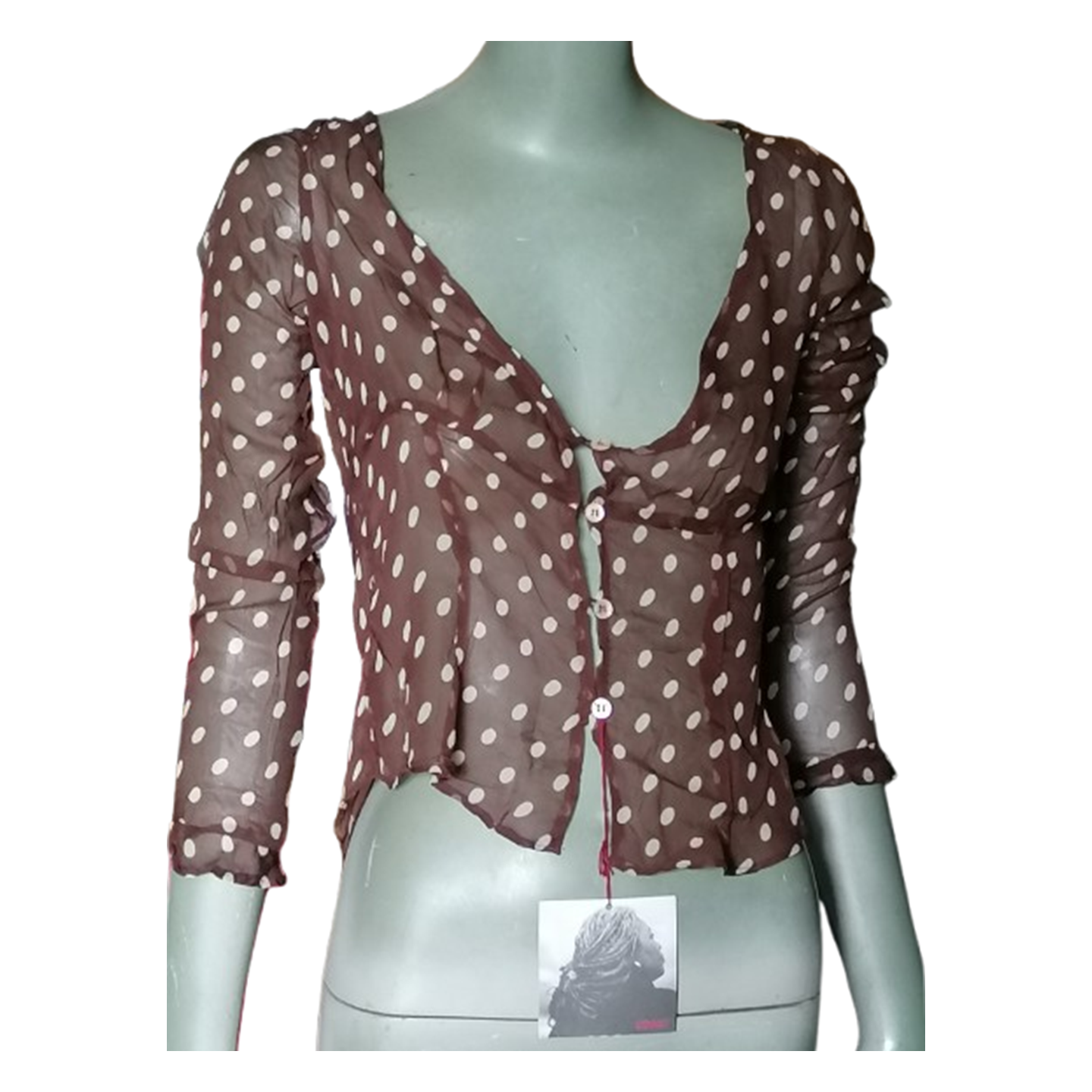 Haut Coast Archive 100 % Soie – Made in Italy – Deadstock