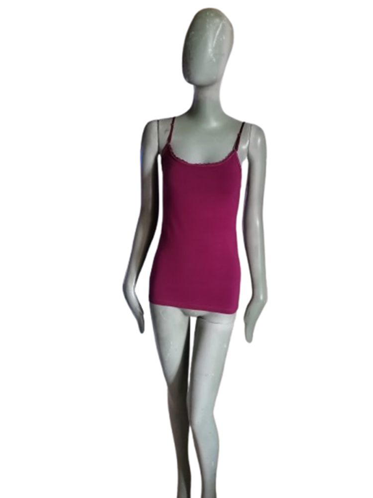 Débardeur femme Zenana Outfitters couleur prune à fines bretelles