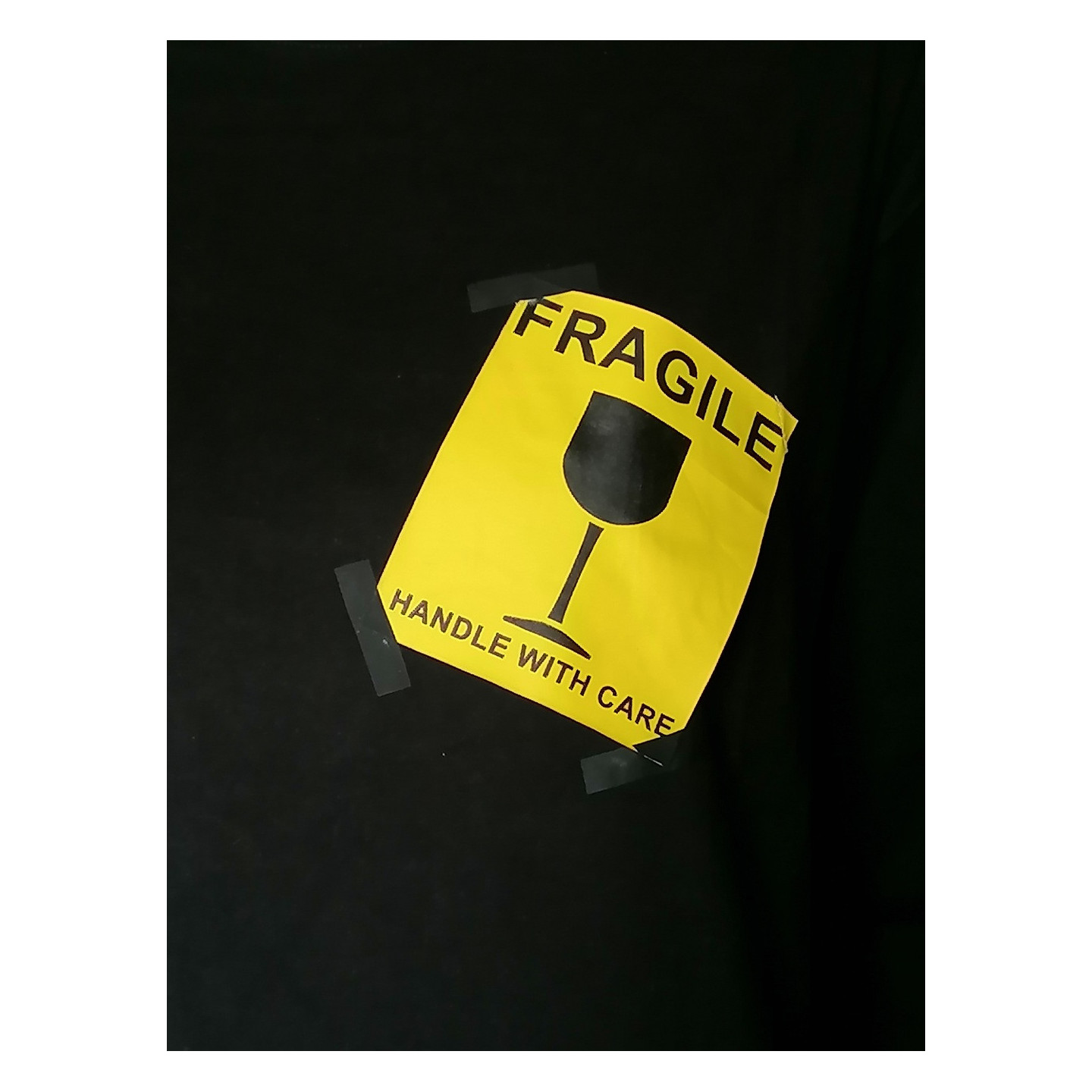 T-shirt archive Mandarina Duck FRAGILE deadstock fin 90s